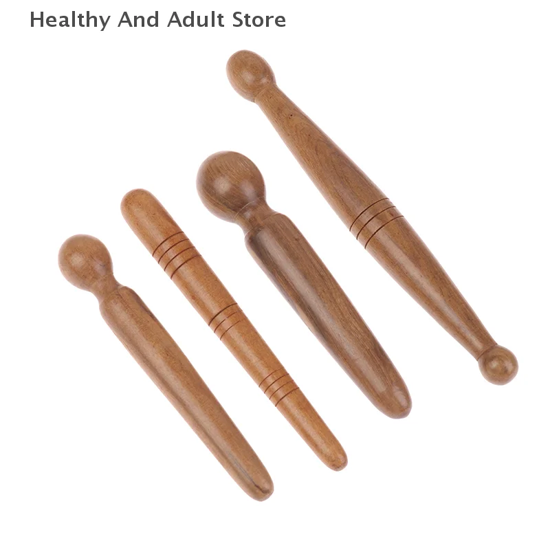 1 Pcs Feet Massager Foot Tool Acupressure Tools Acupuncture Pen Stick Point Wooden Massage Stick Body Massage Tools