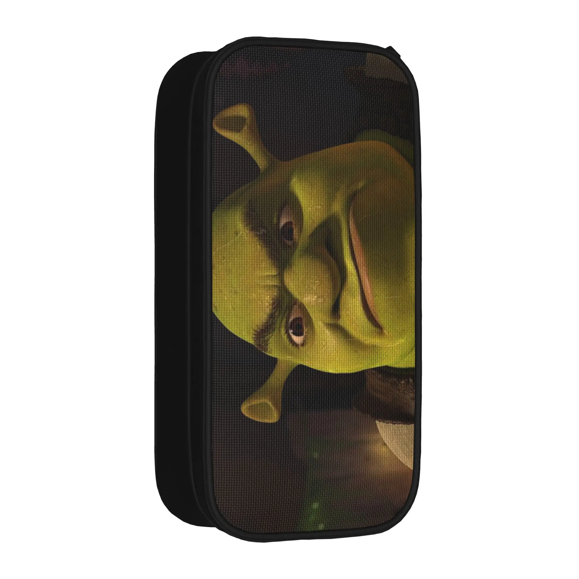 

Lovely Memes Pencil Case Shreks Cartoon Pencilcases Pen Box for Girl Boy Big Capacity Bags School Supplies Cosmetic Stationery