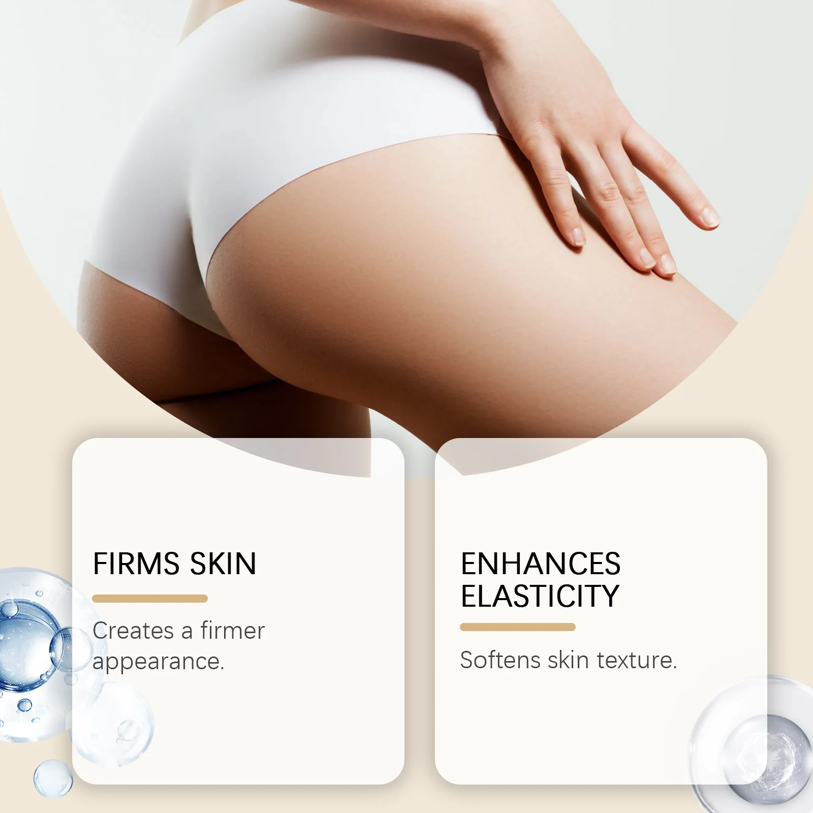 

OCEAURA Hip Firming Essence Enhance Elasticity Perfect Lines Lift Skin Reduce Fine Lines Sexy Voluptuous Hip Nourishing Essence