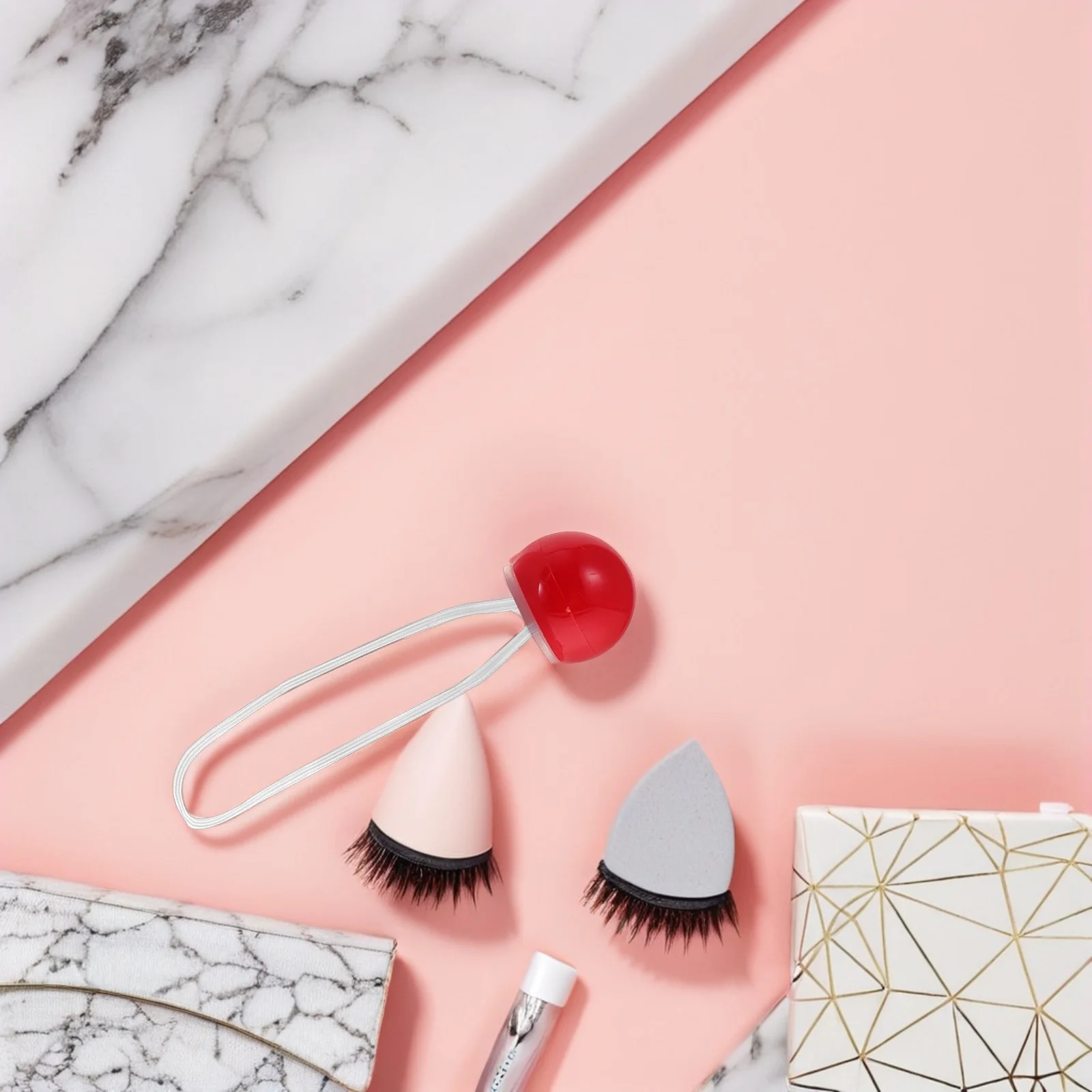 5 szt. Śmieszne świecące plastikowe akcesoria do kostiumu klauna LED na imprezy dla dzieci, anime, dekoracje świąteczne