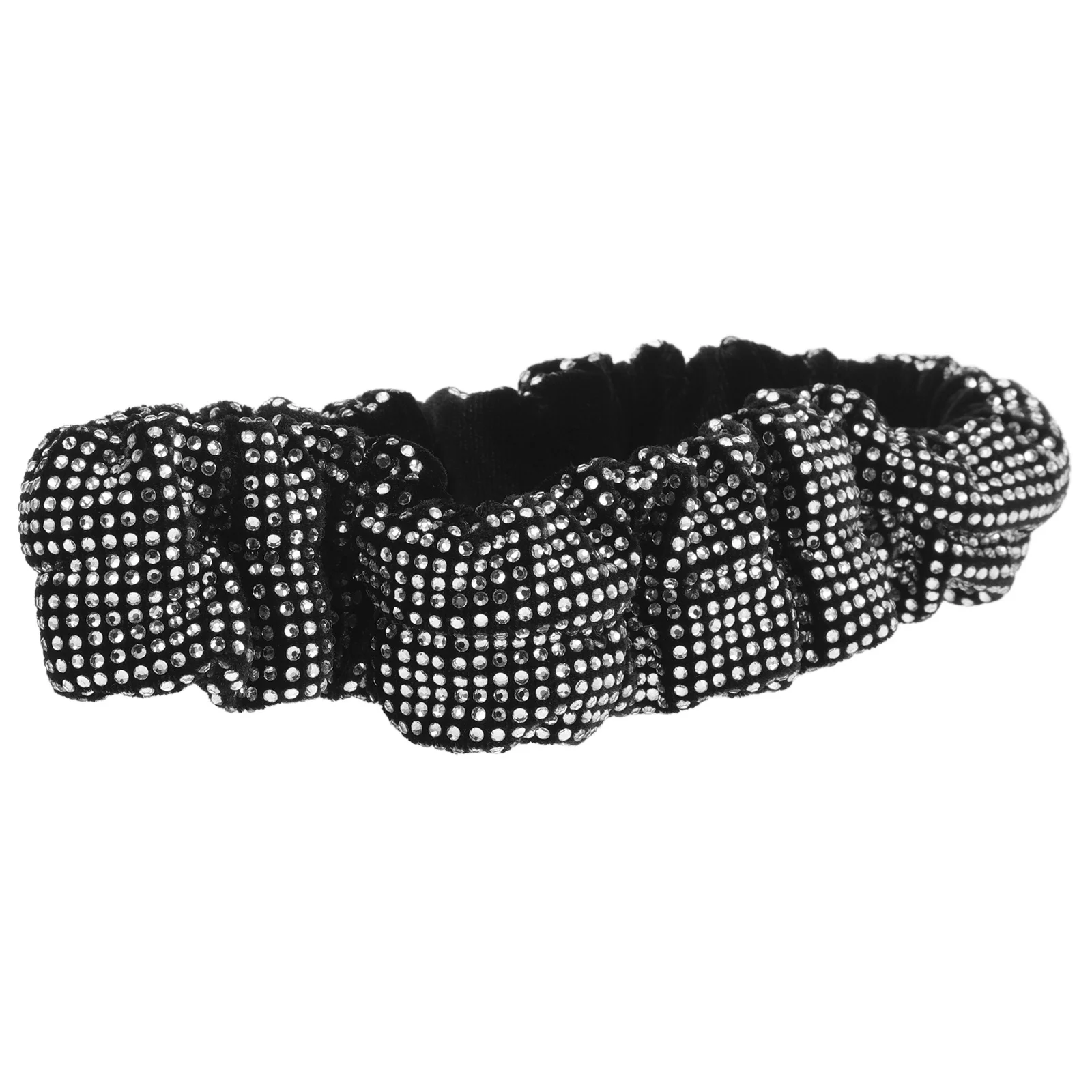 

Black Bling Car Rearview Mirror Cover Rhinestone Decorative Protective Cover Cute Sparkling Car Interior Accessories for Women