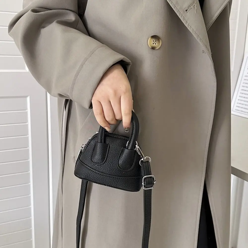 بسيطة الكورية نمط حقيبة كروسبودي صغيرة بولي Leather حقيبة يد جلدية حقيبة كتف سعة كبيرة لون نقي حقيبة رافعة صغيرة المرأة