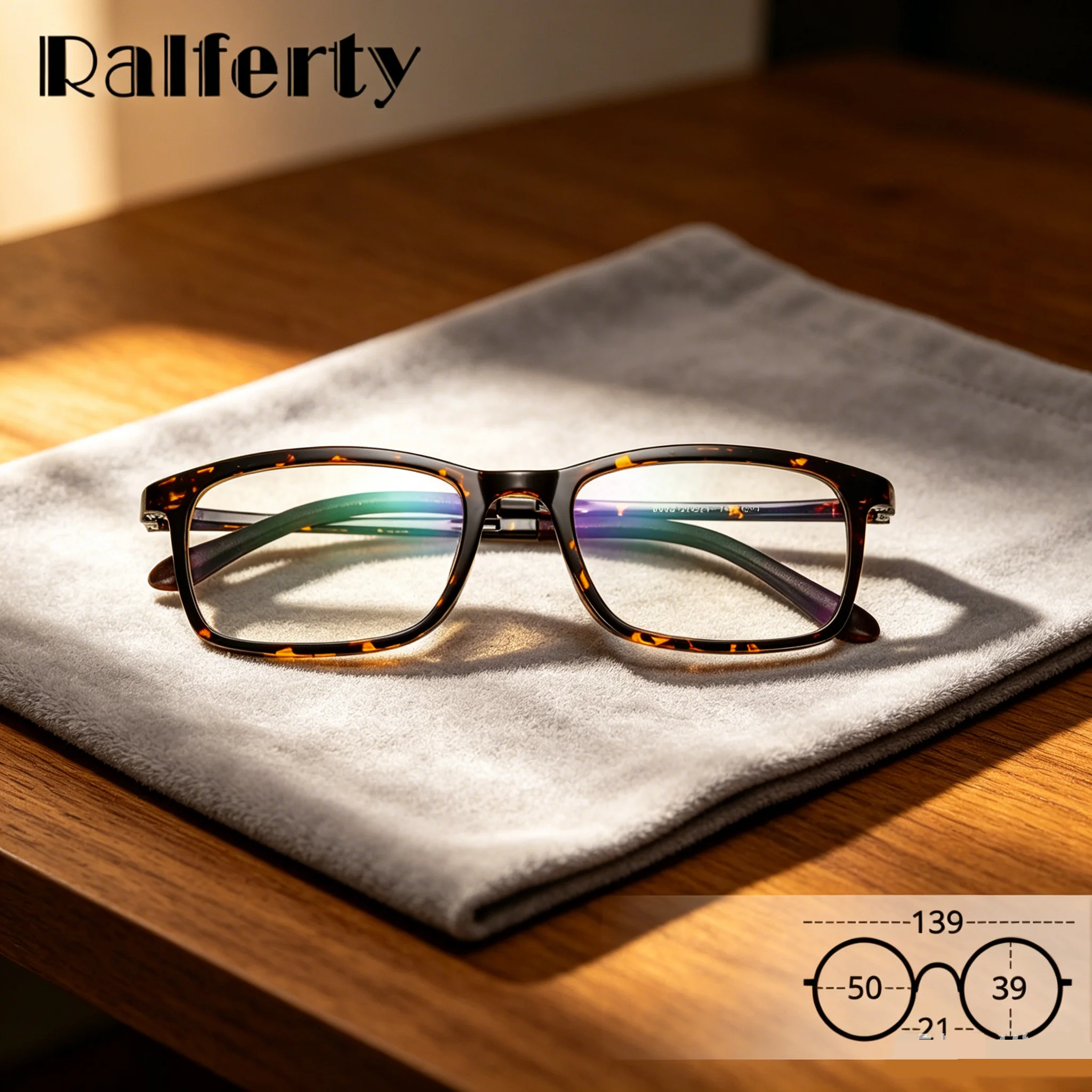 Spare Magnet Eyeglasses Frame For 8803 Magnetic Glasses Frames Fit Ralferty Model 8803 Old Batch Only (New Customer Don't Buy)