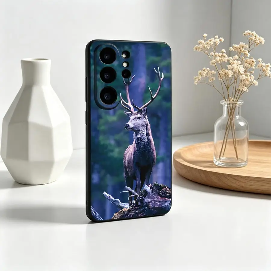 Case for Samsung Galaxy S26 Ultra S25+ Note 20 8 9 10 S24 S26+ S24+ S20 S23 S21 FE Phone Cover S10 S9 Stag On Rocky