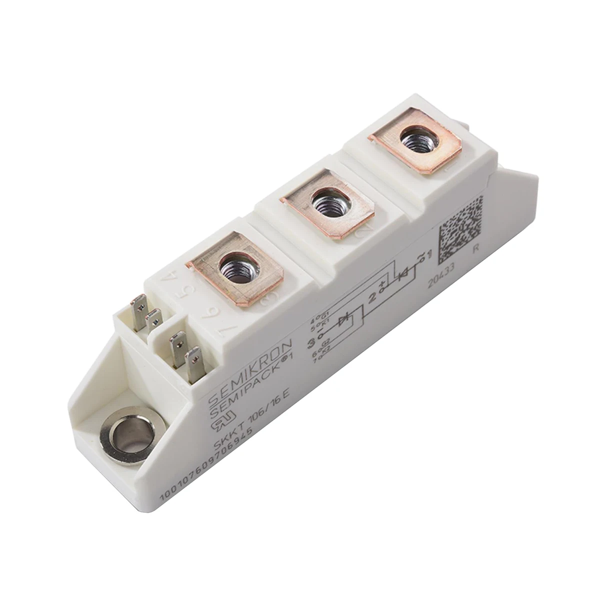 وحدات ثنائية الثايرستور جديدة ومبتكرة 1600 فولت 106A SKKT106/16E منتجات جديدة وأصيلة من خلال قنوات مشروعة