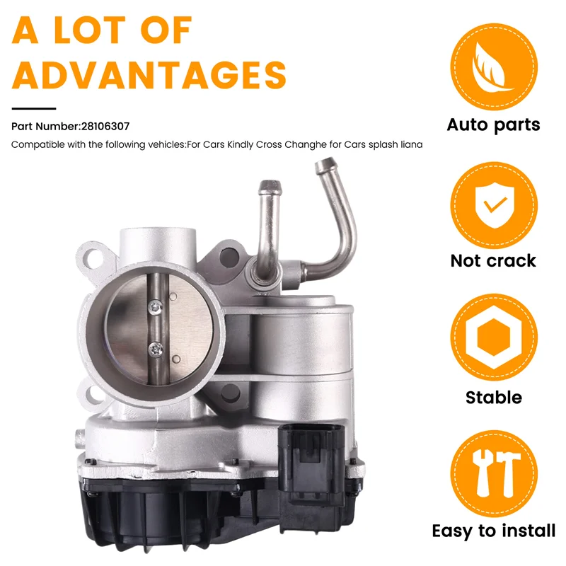 

A03Z-28106307 Car Throttle Body For JAC Kindly Cross Changhe Suzuki Splash Liana