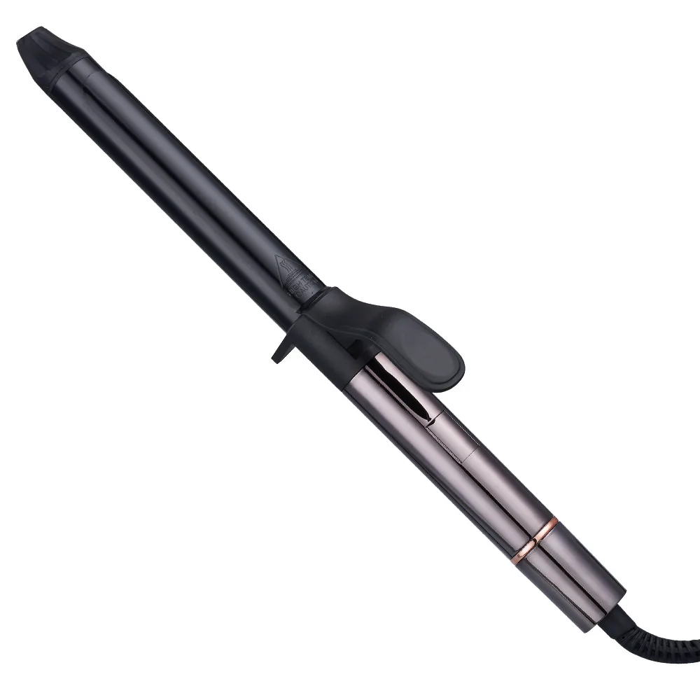 Electroplated Curling Iron, Long Wave Curling Iron, LCD Display and Intelligent Temperature Control