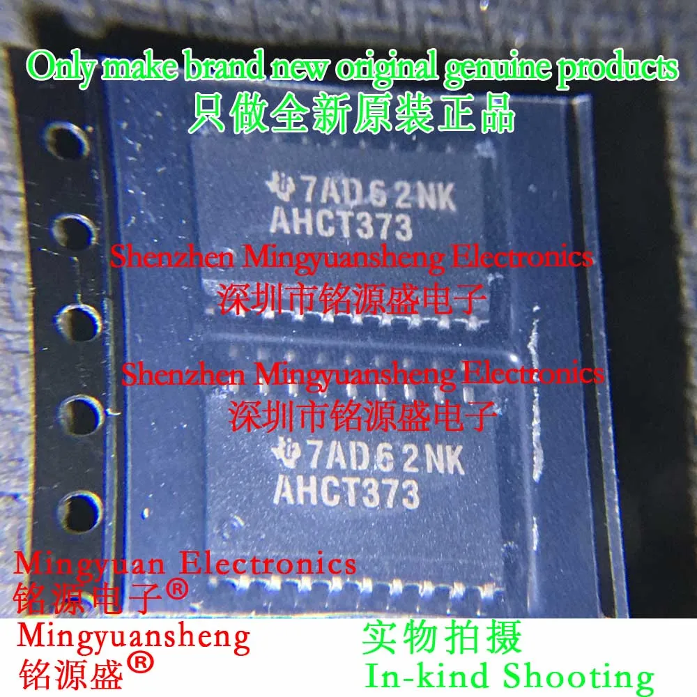 Mingyuan Sheng Brand New Original Genuine Sn74Ahct373Dwr Sn74Ahct373Dw Sn74Ahct373 Silk Screen Printing Ahct373 Package Sop20 Ic Lock Chip