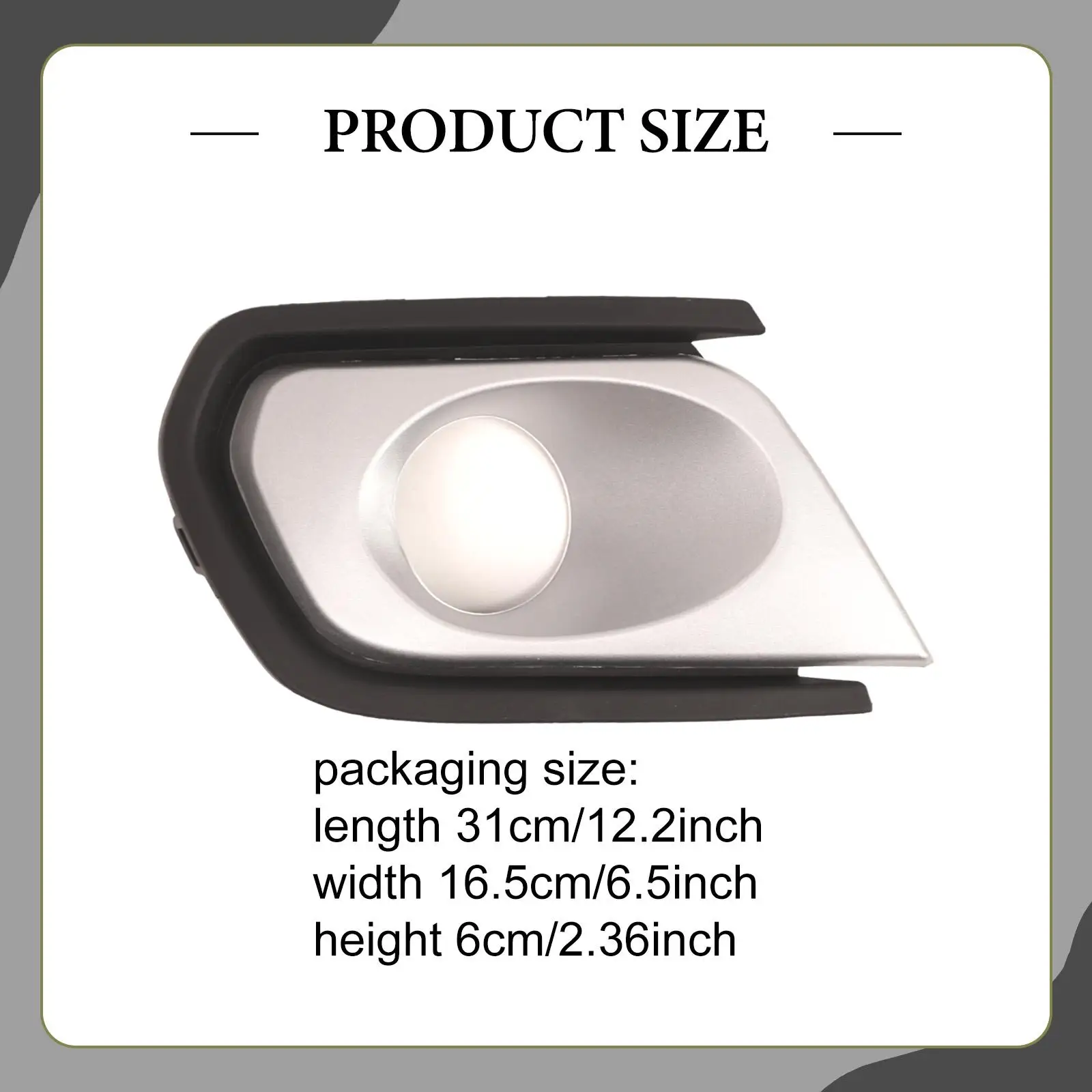 شبكة جانبية للمصد الأمامي 261A36699R شواية خفيفة للضباب لـ Dacia Logan #6