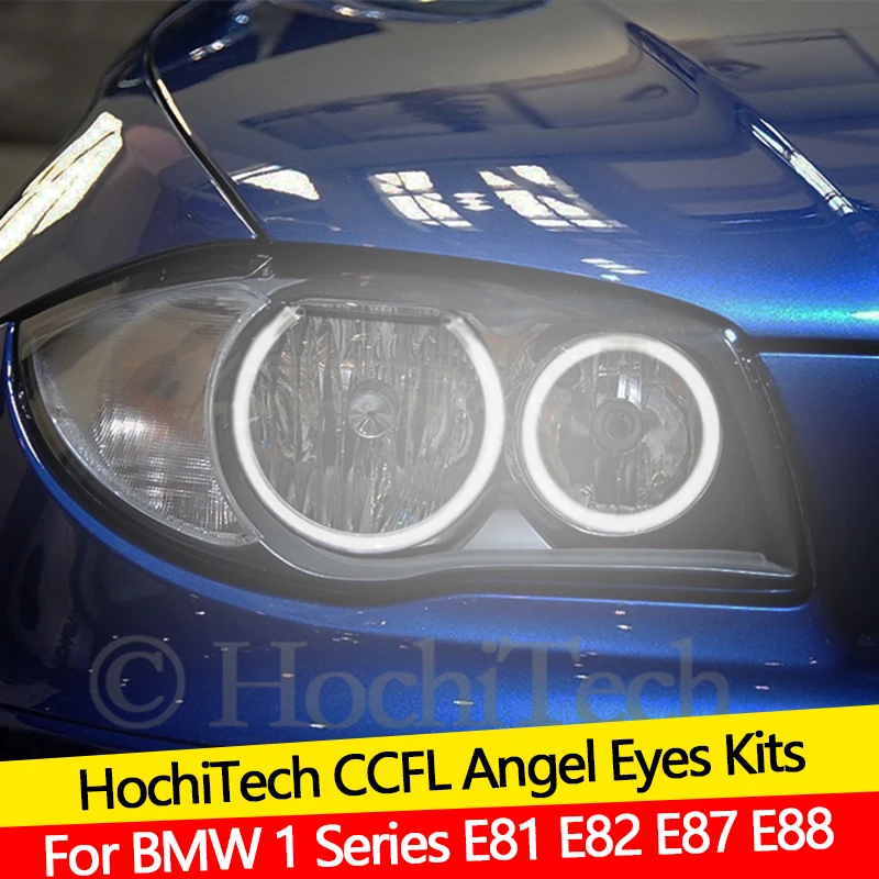 

Demon Eye Hight Quality CCFL Angel Eyes Kit Warm White Ring For BMW 1 Series E81 E82 E87 E88 Halogen Headlight