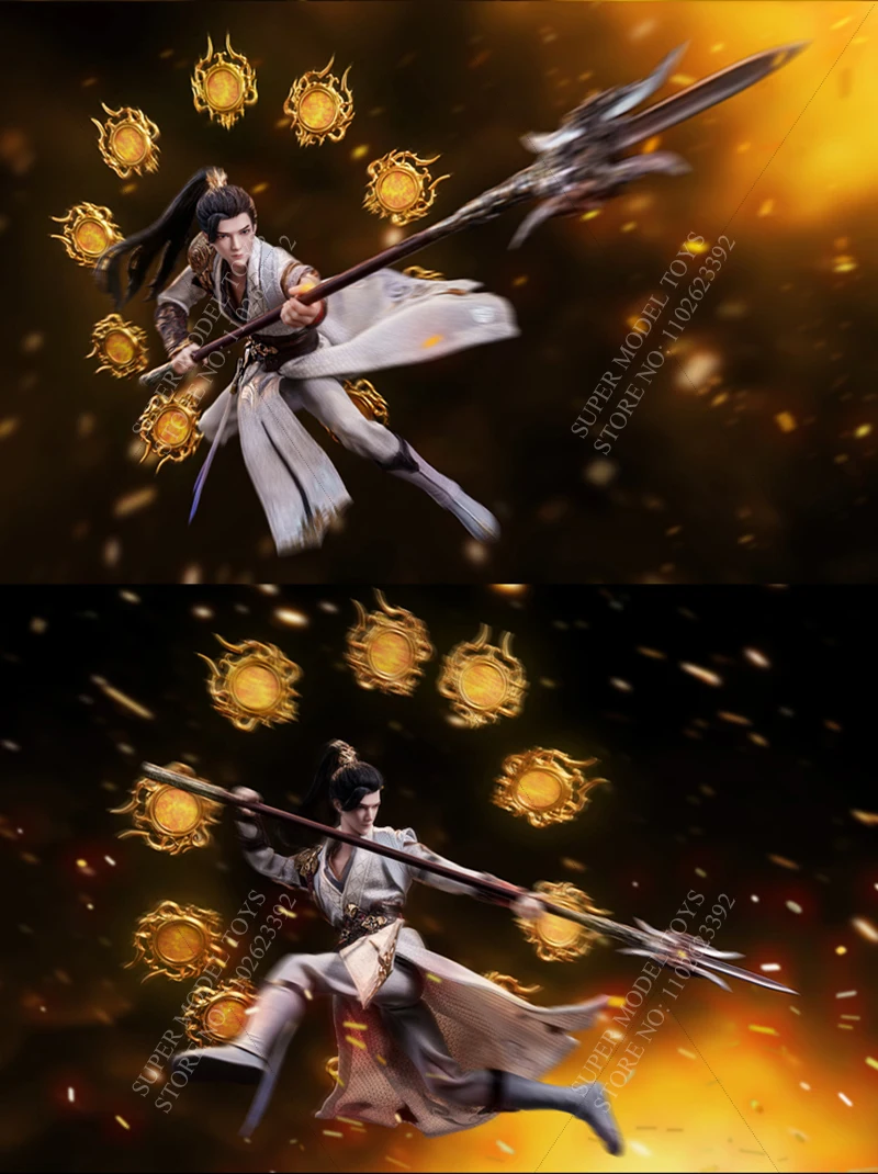 

Cosmic Creations CC9130 1/12 Scale Male Soldier Shi Hao Lmmortal Cultivator Full Set 6-inches Action Figure Doll Collection