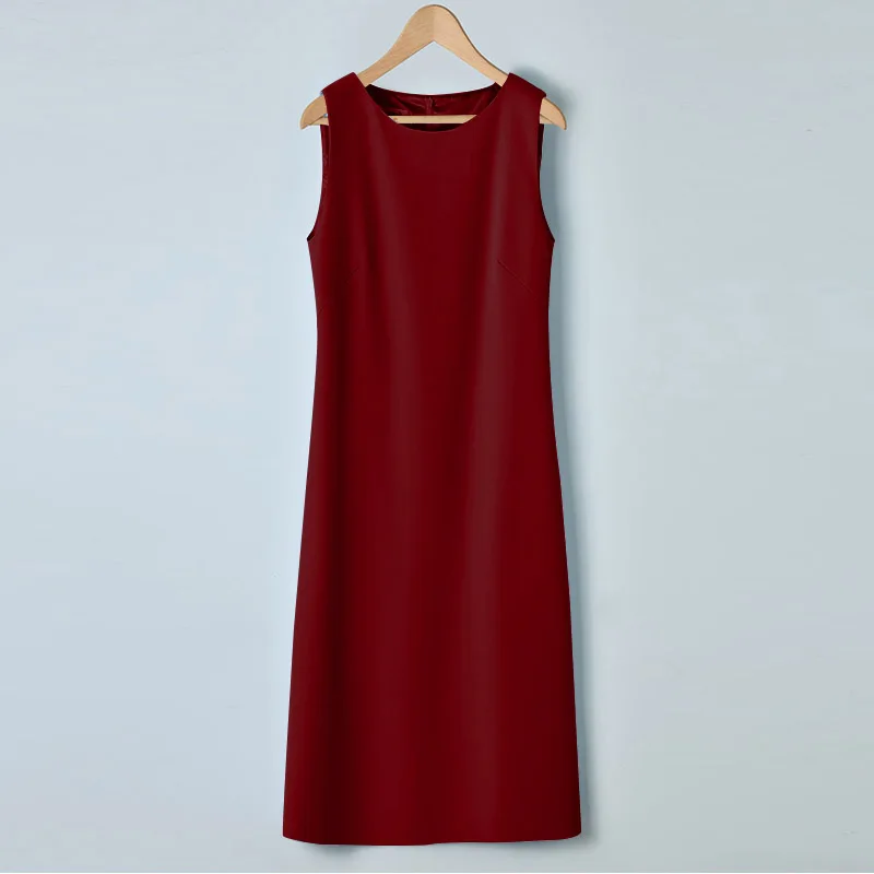 Ele Commute Svel Midi Dr Slit Ropa de trabajo Falda Bodycon Traje adelgazante Dr Summer Faion Mezcla de poliéster para mujer