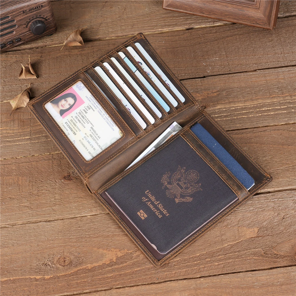 

Genuine Leather Wallet Men Classic Short Purse Coin Pocket Credit Card Holder Rfid Business Card Holder Multifunctional Wallets