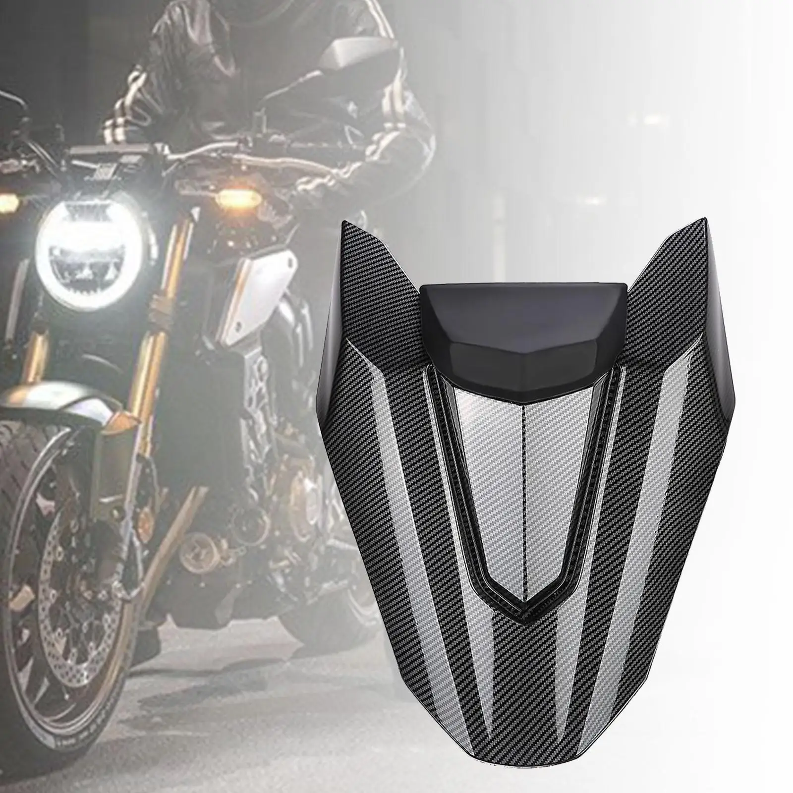 Rear Seat Cover Cowl Motorcycle Accessories Lightweight Mototcycle Seat Cowl Passenger Pillion Tail Seat for CB650R 18-23