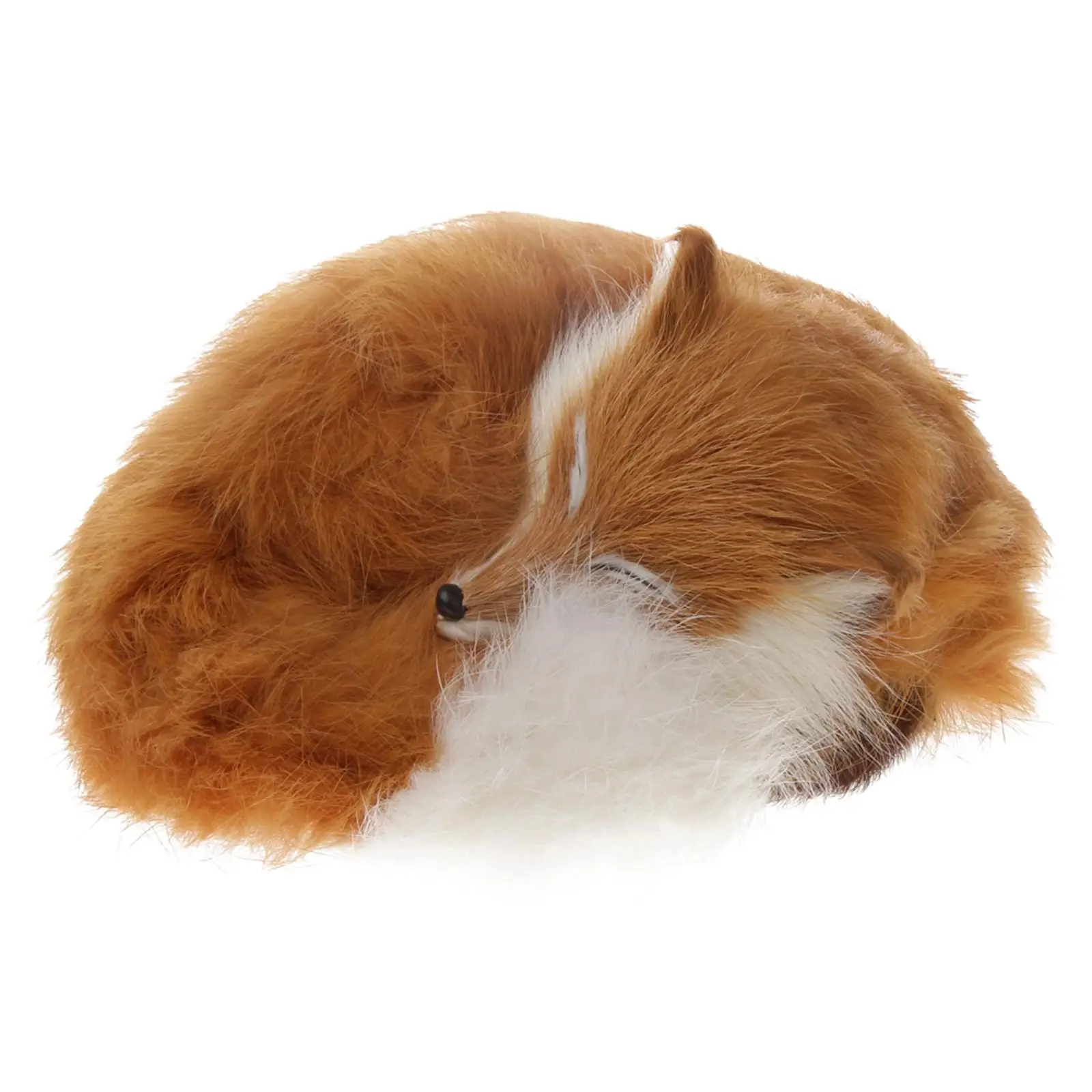 Plush Toy Sleeping Figure Model 13x9x8cm for Living Room Car