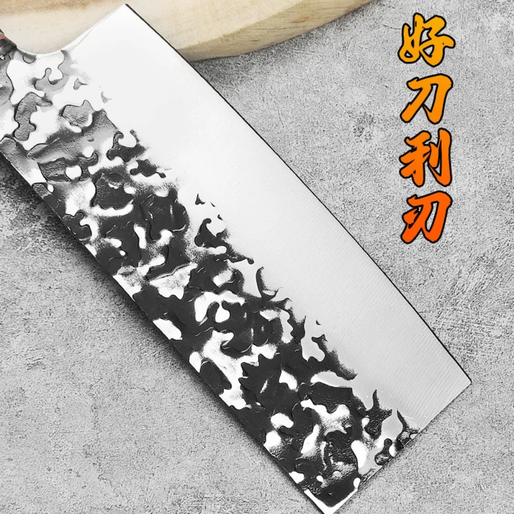 Chef Recommend Kitchen Knife Light Weight Japanese Cleaver Slicing Meat Knievs 4Cr13mov Blade Wood Handle Cooking Knife