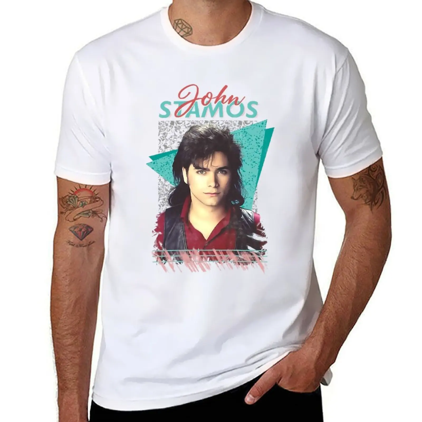 

John actor Stamos Fresh Design T-Shirt t shirt personalised t shirts designer T-Shirt