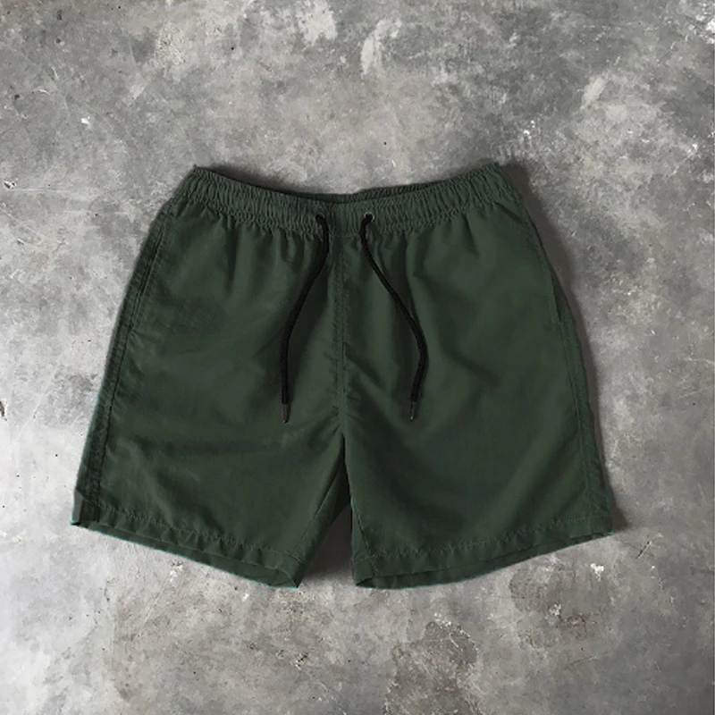 Korean Oversize Straight Men Shorts High Waisted Summer Outdoor Pants Male  Breathable Solid Baggy Linen Streetwear Clothing