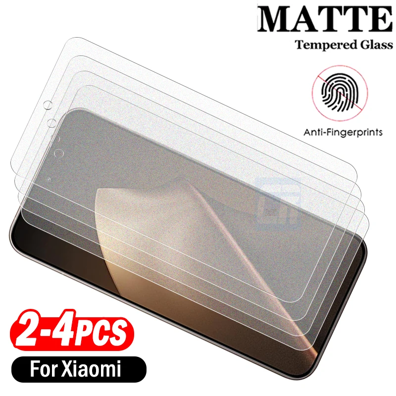 

2/3/4 шт., матовое закаленное стекло с защитой от отпечатков пальцев для Xiaomi 15T 14T 13T 12T 11T Pro, защитная пленка для экрана Mi 15T Pro, матовая пленка