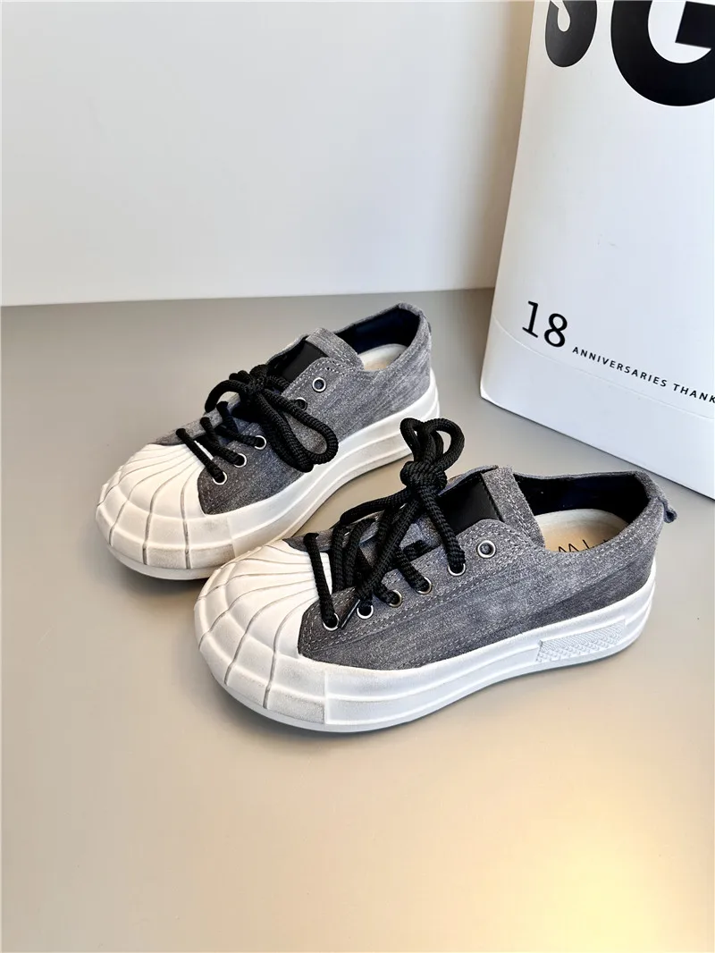 여성용 플랫폼 플랫 스니커즈, 스포츠 신발, 캐주얼 워킹 레이스업 신발, 패션 2025 러닝 여행 브랜드, 신제품