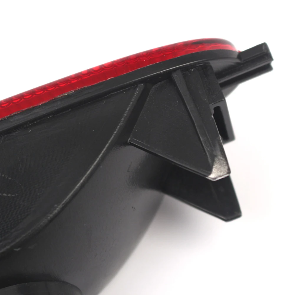 Bumper Fog Lamp Rear Fog Light Foggy Weather Driving Plastic Construction UV Resistant Lens Wear-resistant Easy Installation