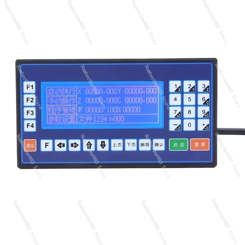 

HJ35D Stepper Servo Motor Controller TC55 Intelligent Programmable Single and Double Three or Four Axis Pulse Generation