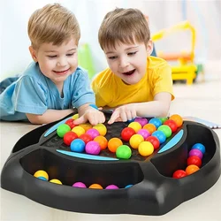 Rainbow Ball Matching Toys Colorful Fun Puzzle Chess Board Game With  Colored Beads Intelligent Brain Game Educational Toy