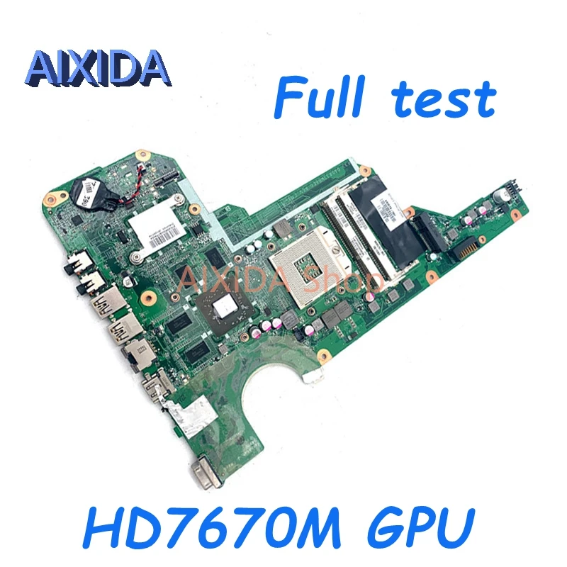 AIXIDA 680569-001 680570-001 680570-501 DA0R33MB6E0 For HP Pavilion G4 G4-2000 G6 G6-2000 G7 G7-2000 Laptop Motherboard HD7670M