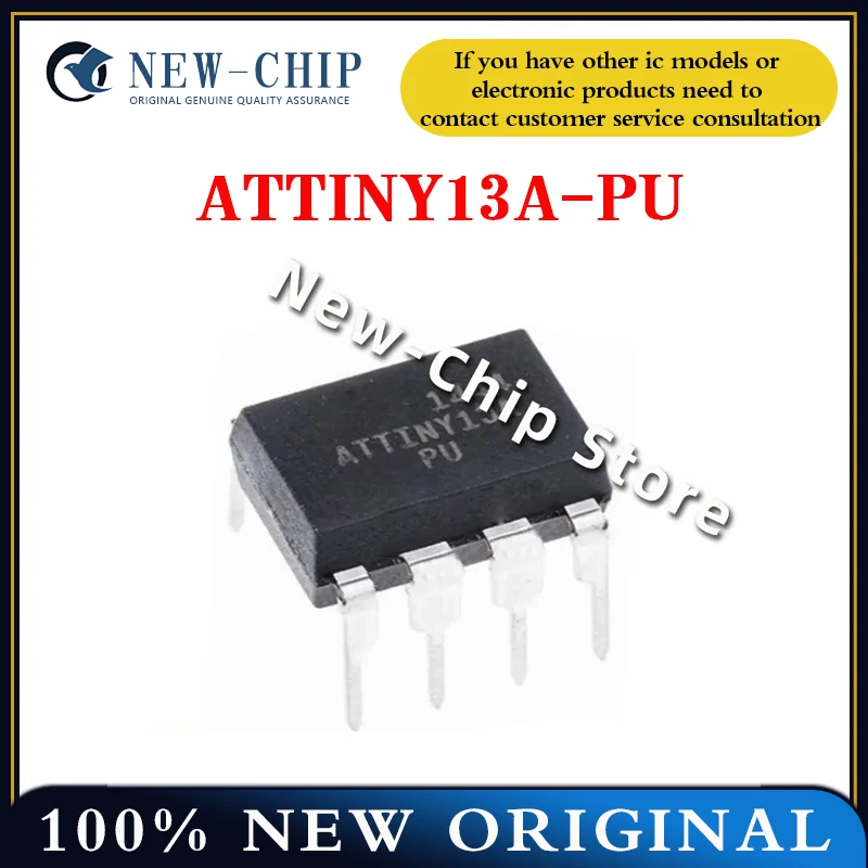 

2PCS-50PCS/LOT ATTINY13A-PU ATTINY13A DIP-8 New Original
