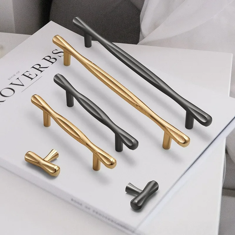 

Nordic High-end Light Luxury Handle Wardrobe Drawer Cabinet Kitchen Door Handle