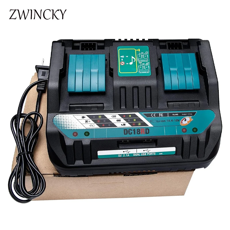 Power tool Battery Charger 14.4V 18V For Makita Batteries Li-ion Battery Charger BL1815 BL1830 BL1840 BL1850 BL1860 BL1440