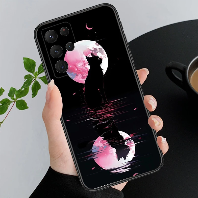 

Lovely Cat Phone Case For Samsung A16 A52S A55 A56 A36 A35 A15 A53 A54 A33 A34 A25 A05S A52 A14 A24 A26 A06