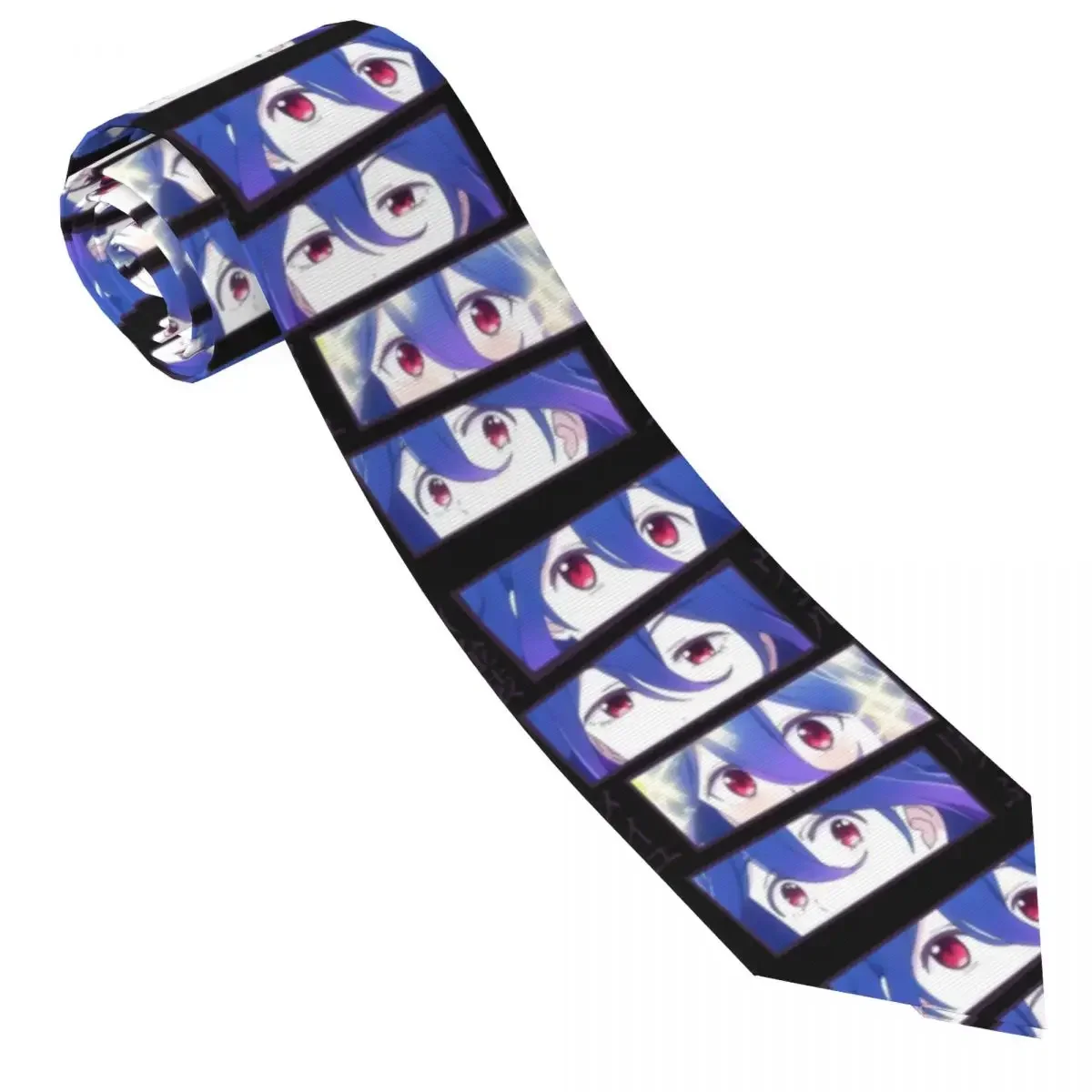 Anime Tie Kinsous No Vermeils Graphic Neck Ties Retro Casual Collar Tie Men Daily Wear Party Necktie Accessories