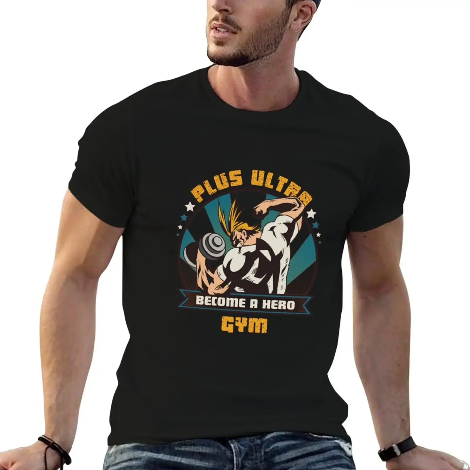 

Gym For Style T-Shirt shirts graphic tees cotton man t-shirts topping Short sleeve tee mens vintage t shirts