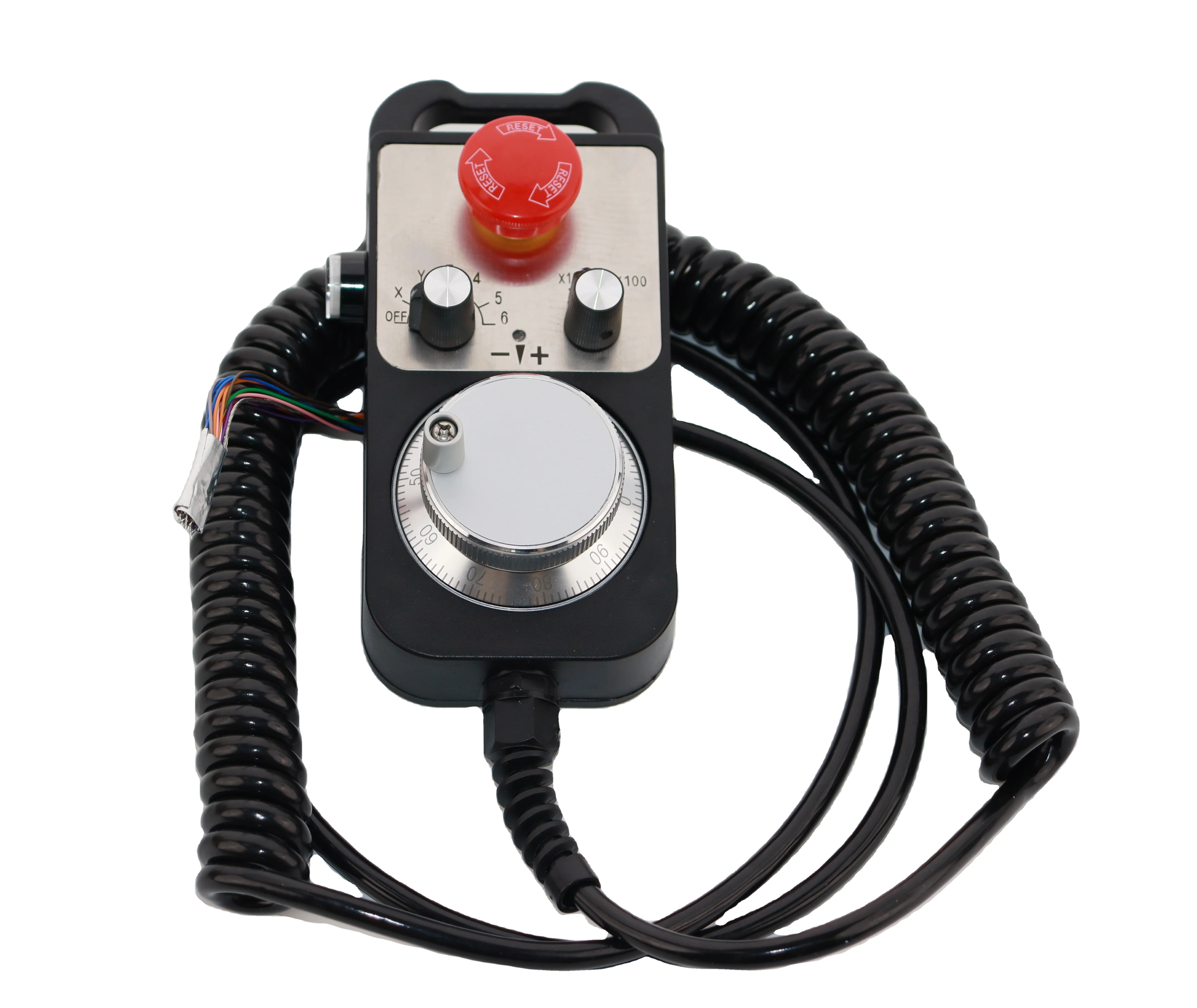 

CNC Machine Tool Center Pendant Hand Wheel Engraving Machine Wired Electronic Handwheel CNC System Pulse Generator
