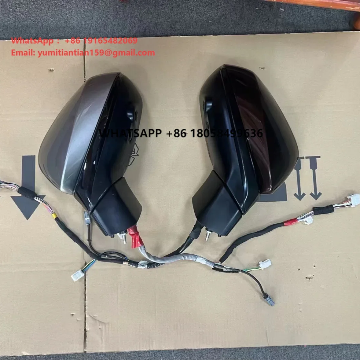 For Lexus 2022-2024RX450H RX350 RX500H Reverse Mirror Assembly  Rearview R Auxiliary lane Change Monitoring Blind Area Function