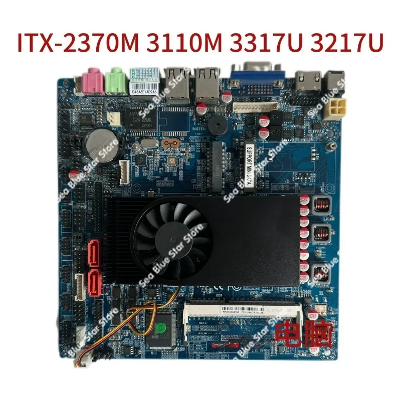 Mini industrial control main board ITX-2370M-6CD8 3110M-6CD8 3317U-6CD8 3217U-6CD8 used disassembly main board