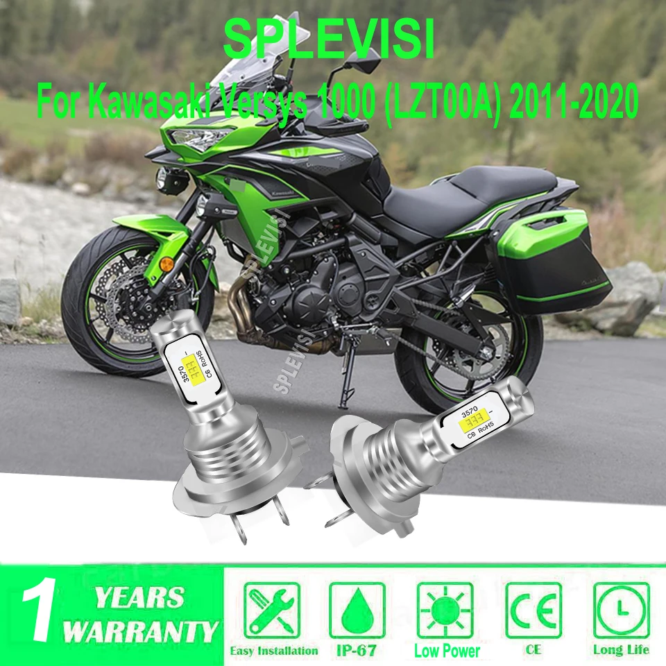 

Head Light Headlight H7 Bulb Light Lamp 12V Halogen Replacement Bulbs For Kawasaki Versys 650 (LE650C) 2009 2010 2011 2012-2020