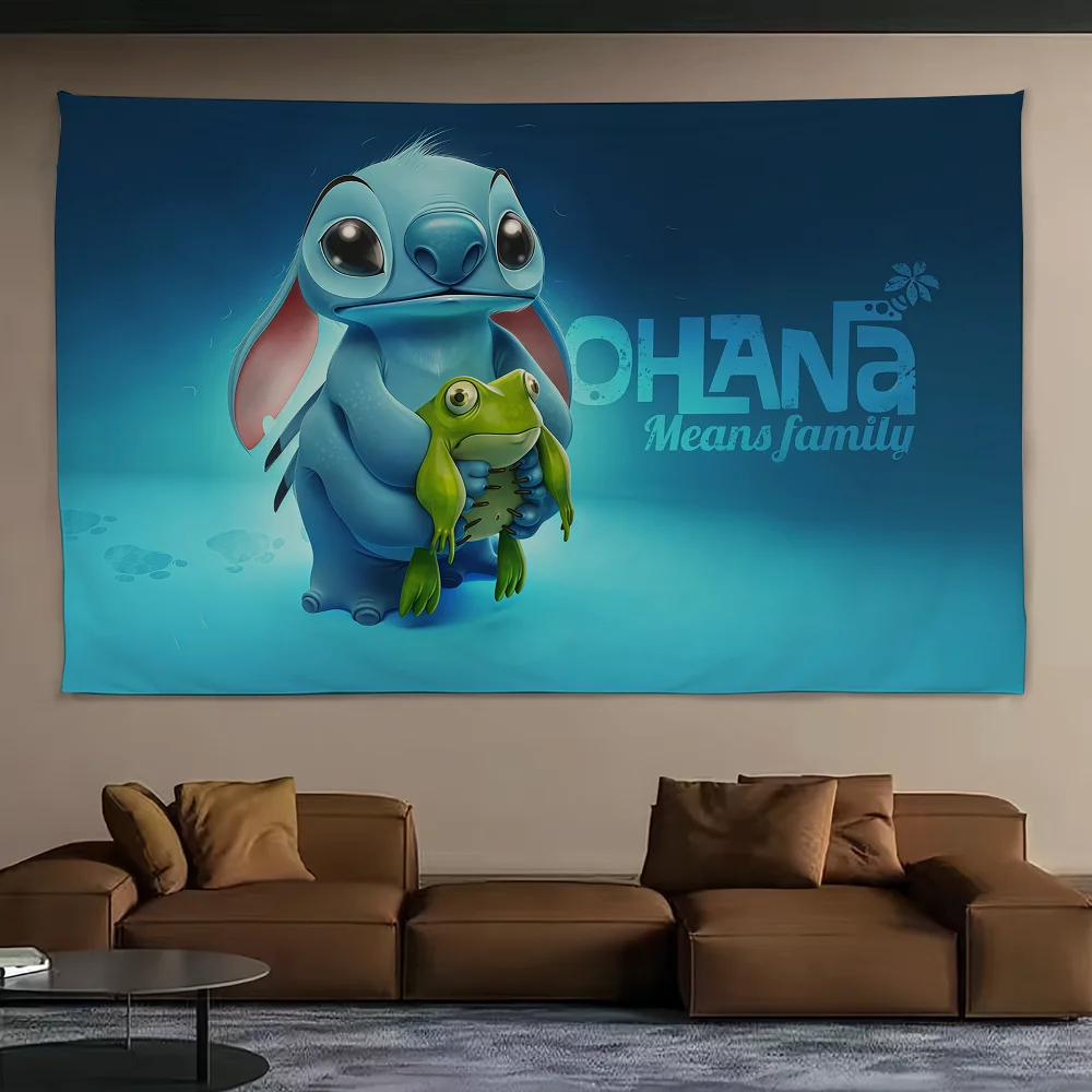 كارتون لطيف S- غرزة Q العلم الديكور في الهواء الطلق نزهة حفلة الفن معلقة المنزل التخييم لافتة الحفلات أفضل الأسعار ضرب المنتج