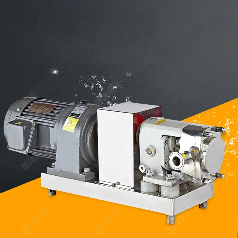 LQ3A-8 stainless steel rotor pump food three leaf rotor pump Shanghai camshaft rotor pump