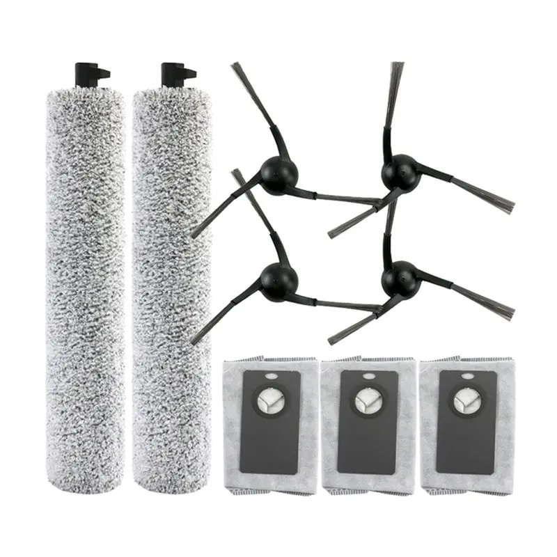 

A59P Новый для пылесоса Uwant U300 U300 Max, запасные части, мешок для пыли, роликовая ткань, боковая щетка, запасная машина для подметания пола