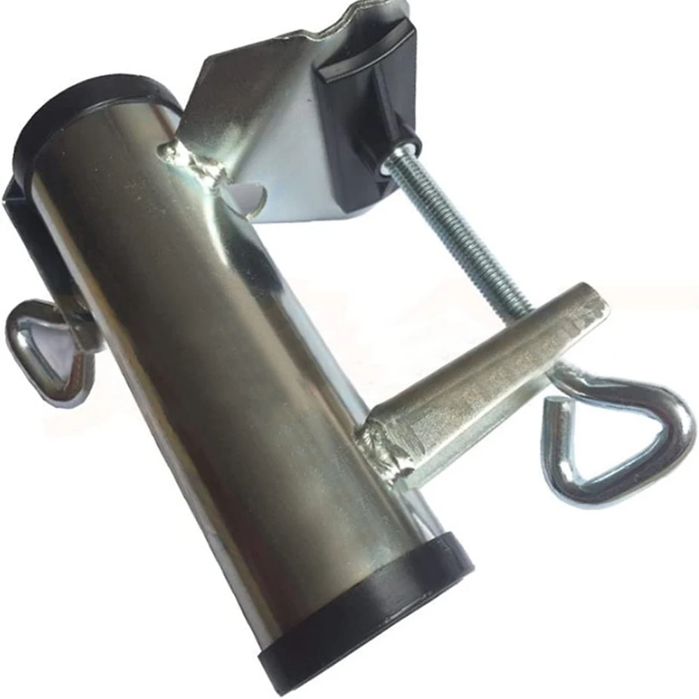 

1Pc 14.2cm Parasol Holder Tools Umbrella Clamp For Installing Stands Benches Tailgates Poles Boats Fences for Outdoor Activities