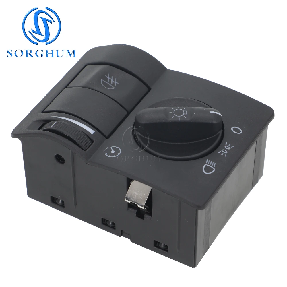 SORGHUM Car Headlight Fog Lamp Main Light Switch Control 09138128 for CHEVROLET GM CORSA 2002 2003 2004 2005 2006 2007 2008 2009