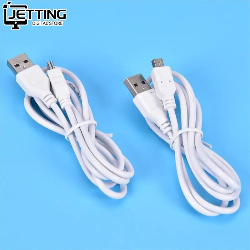 1m Long MINI USB Cable Sync & Charge Lead Type A To 5 Pin B Phone Charger