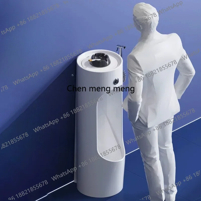 01A Floor-to-ceiling urinal ceramic bathroom urinal sensor urinal vertical smart adult