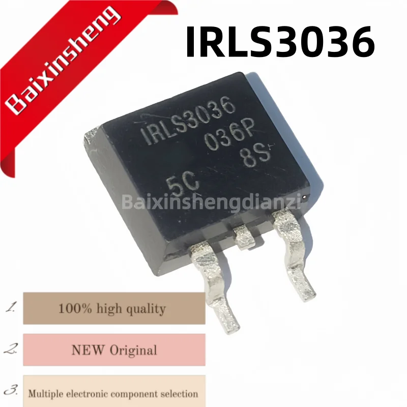 10/20 قطعة، IRLS3036، حزمة تركيب السطح TO-263، 60V 195A، MOSFET جديدة تمامًا #1