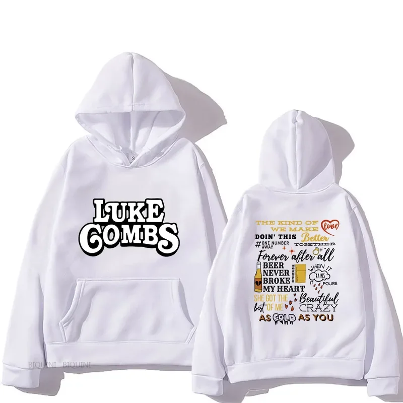 Lukee Combs Men's Winter Jacket Letter Printed Sweatshirts Round Neck Long Sleeve Tees Harajuku Anime Hoodies with Pocket