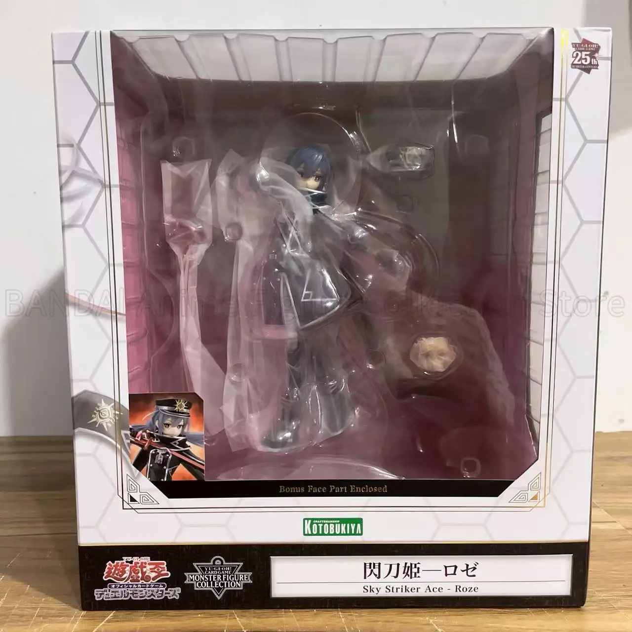 

Лидер продаж, оригинальная Kotobukiya Yu-Gi-Oh Sky Striker Ace-Roze Bonus Face Part Enciosed 1/7, ограниченная серия, коллекция моделей игрушек