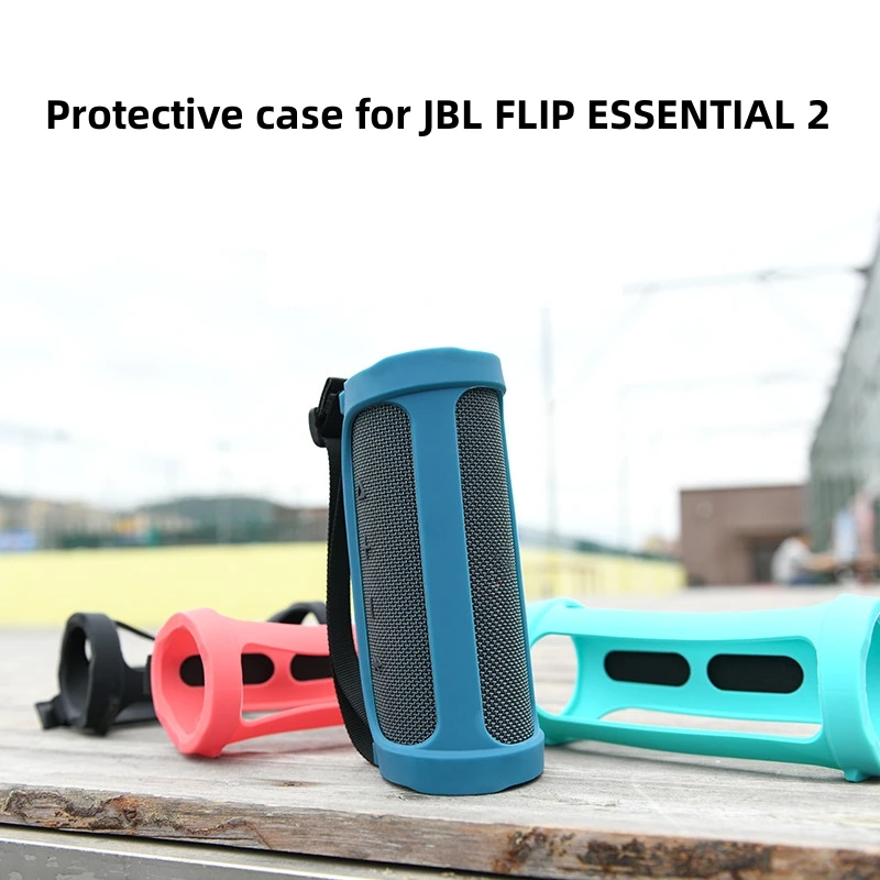 

Brand New Protective Cover For JBL FLIP ESSENTIAL 2 Speaker Silicone Case