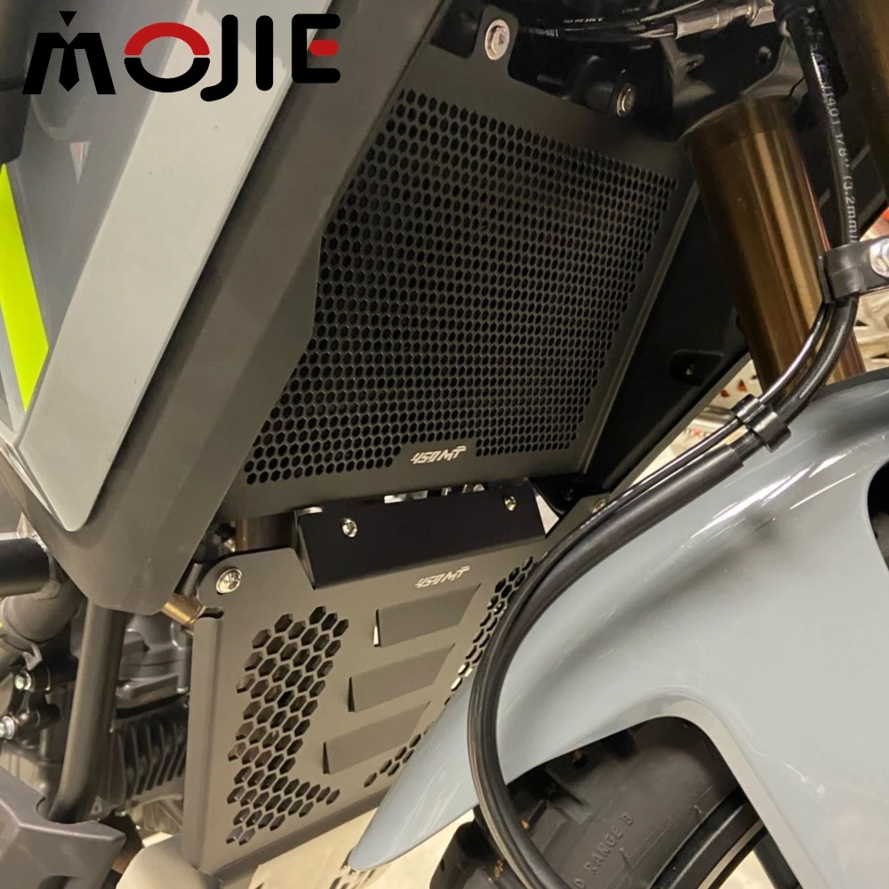 2025 2024 جديد الجبهة درع حماية غطاء المحرك حامي المروحة ل CFMOTO CF MOTO 450MT 450 MT المبرد الحرس Ibex 450 MT450